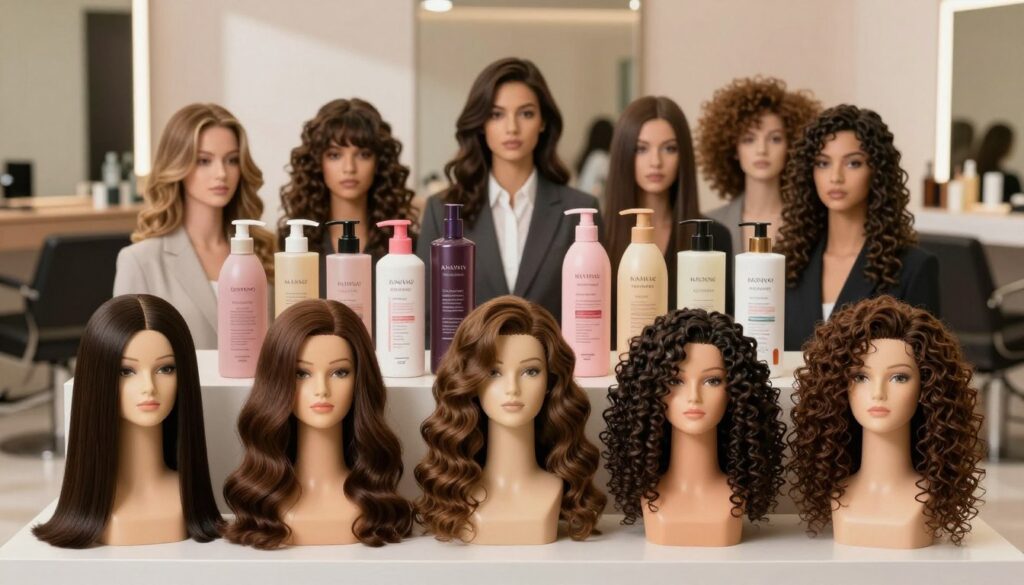 tipos de cabelo e produtos disponíveis tipos de cabelo e produtos disponíveis