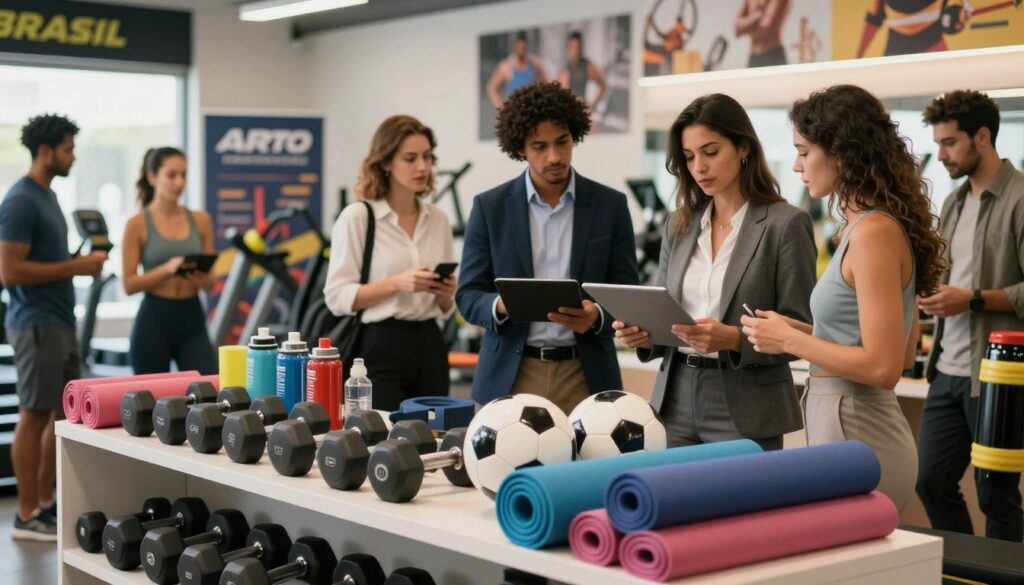 Principais empresas de material esportivo no Brasil