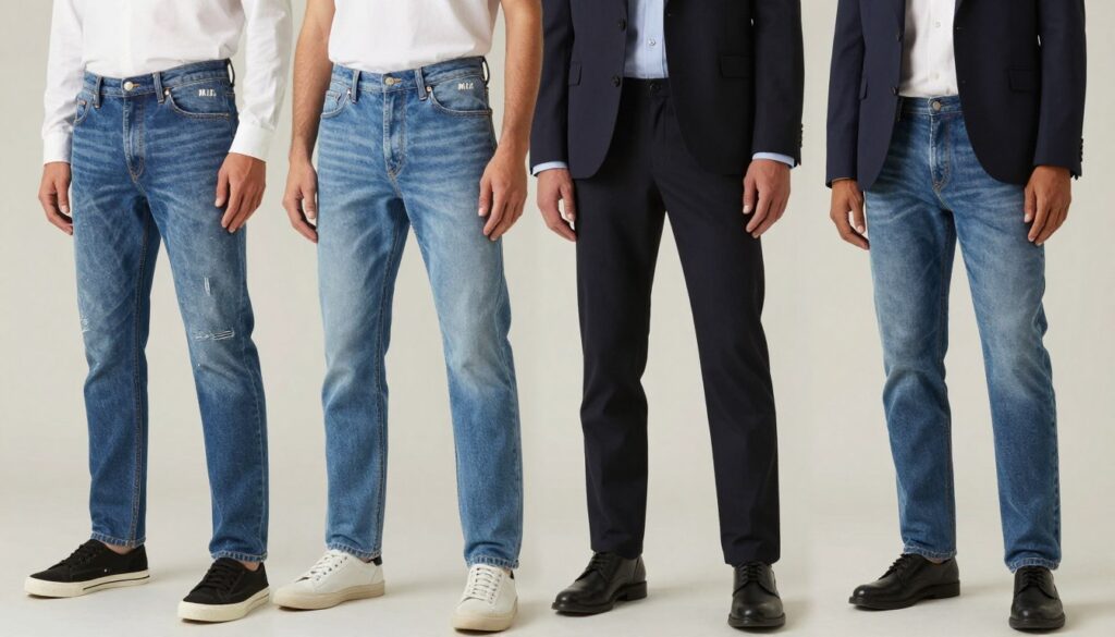 Vibrant MIU jeans atacado