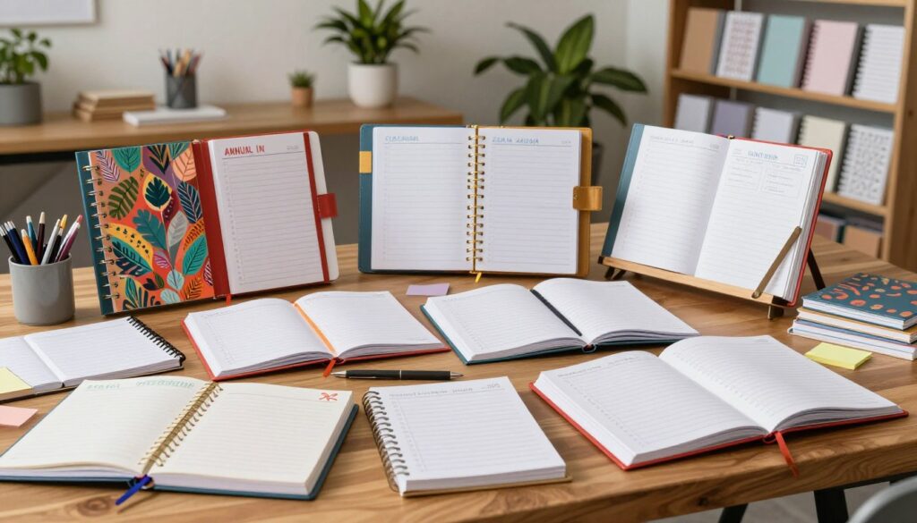 agendas anuais semestrais e temáticas para atacado