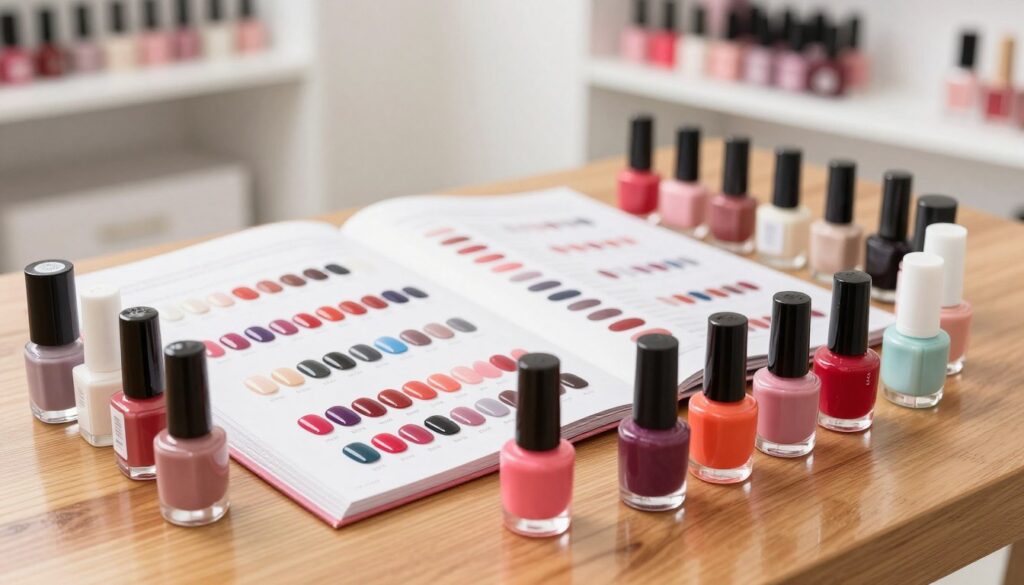 amostras de esmalte para teste atacado