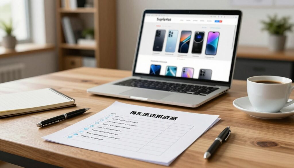 checklist para validar fornecedor de celular