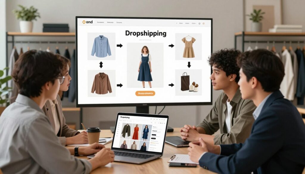 como funciona dropshipping roupas