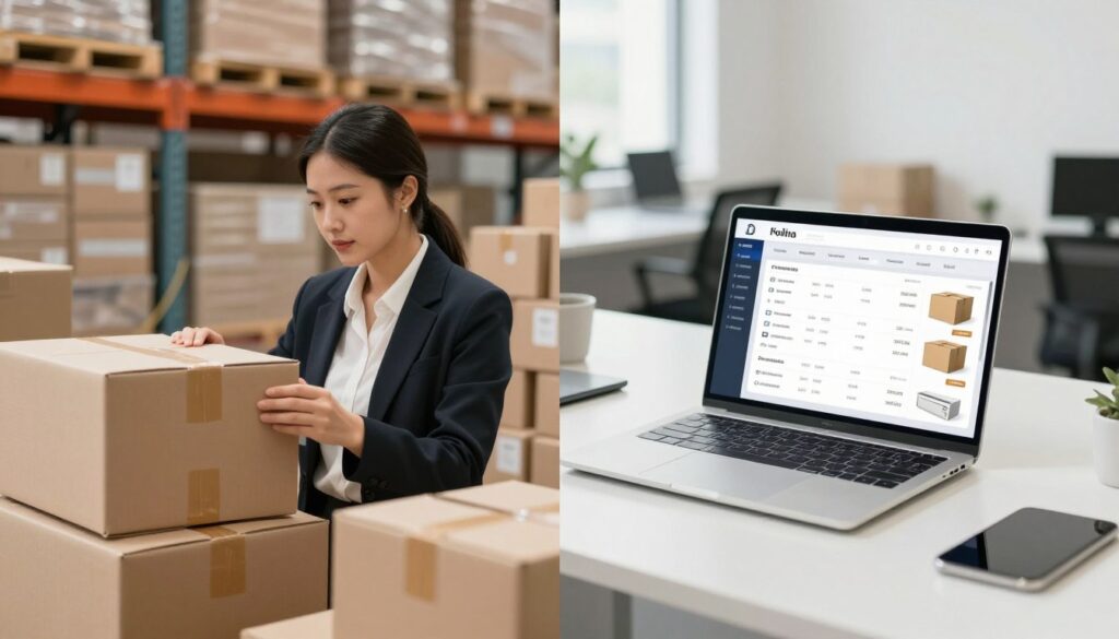 comparação atacado tradicional e dropshipping