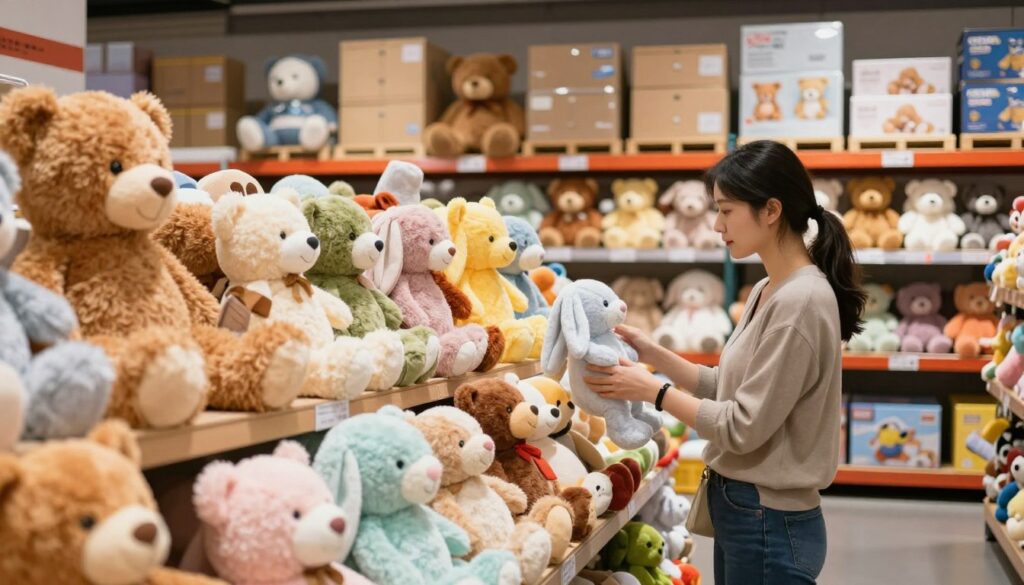 considerações práticas para comprar pelúcias no atacado