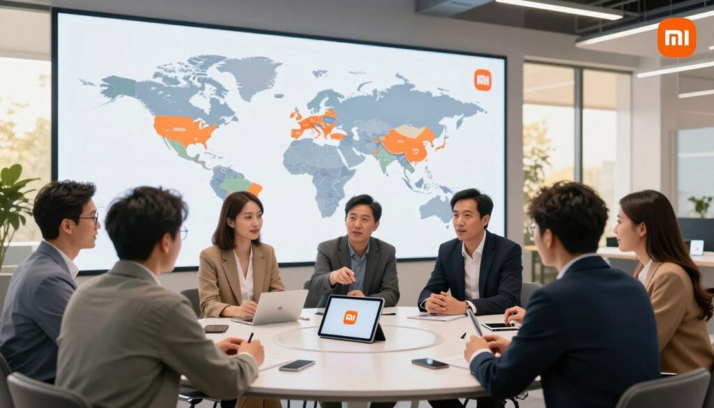 crescimento global marca xiaomi