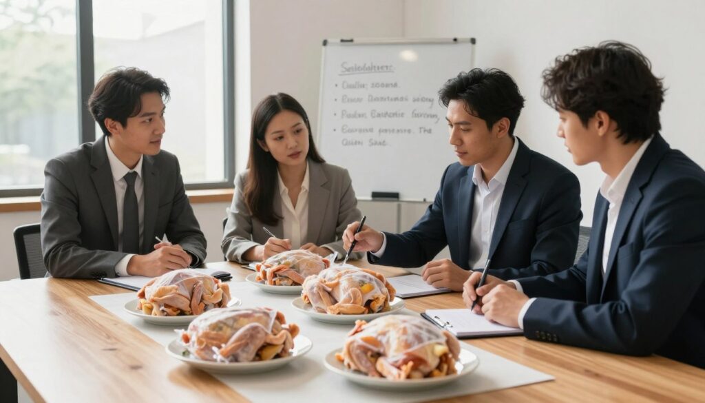 critérios para escolher fornecedor de frango