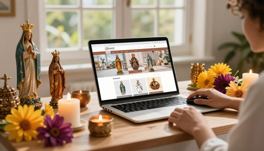 experiência de compra site entrega altar