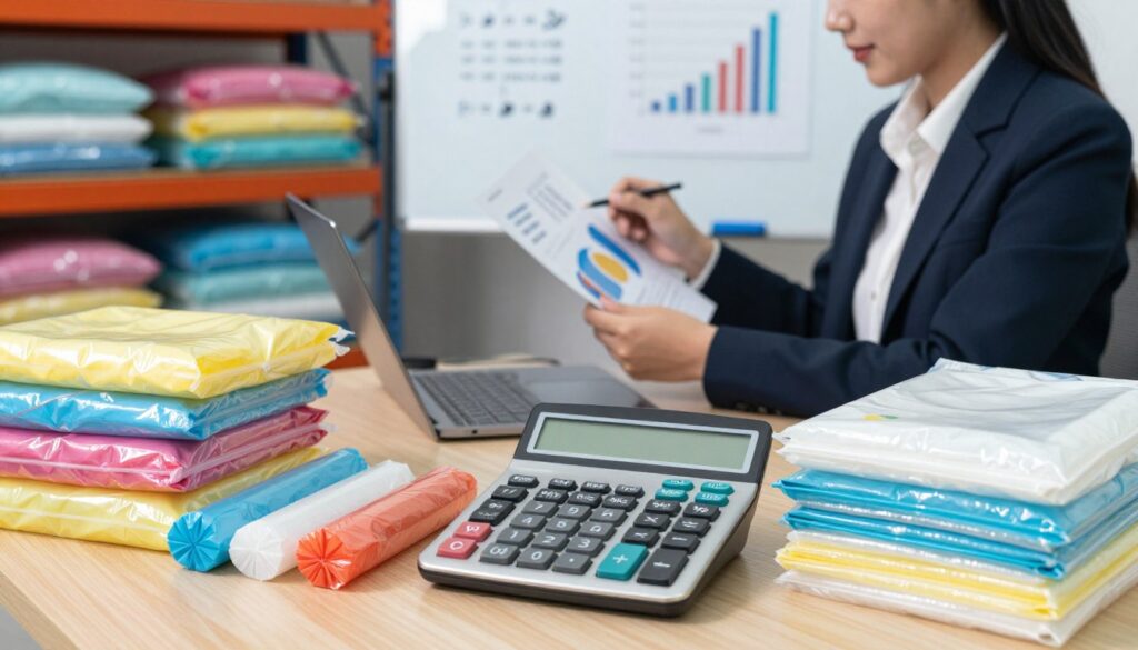 formação de preço sacolas plásticas atacado