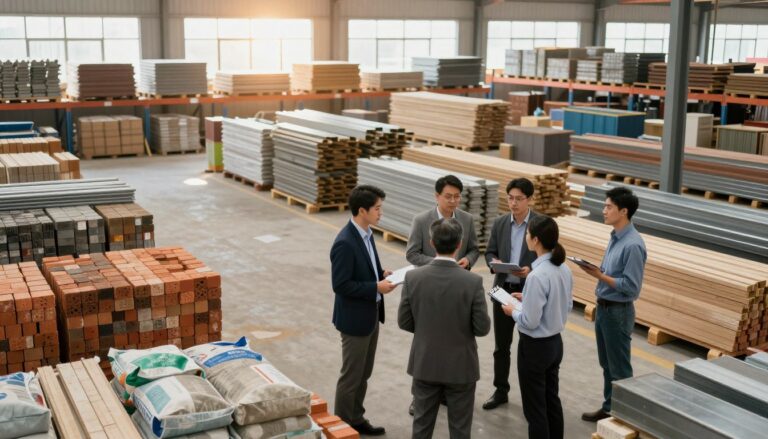 fornecedores de material de construção