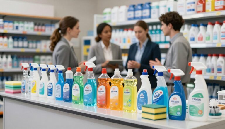fornecedores de produtos de limpeza