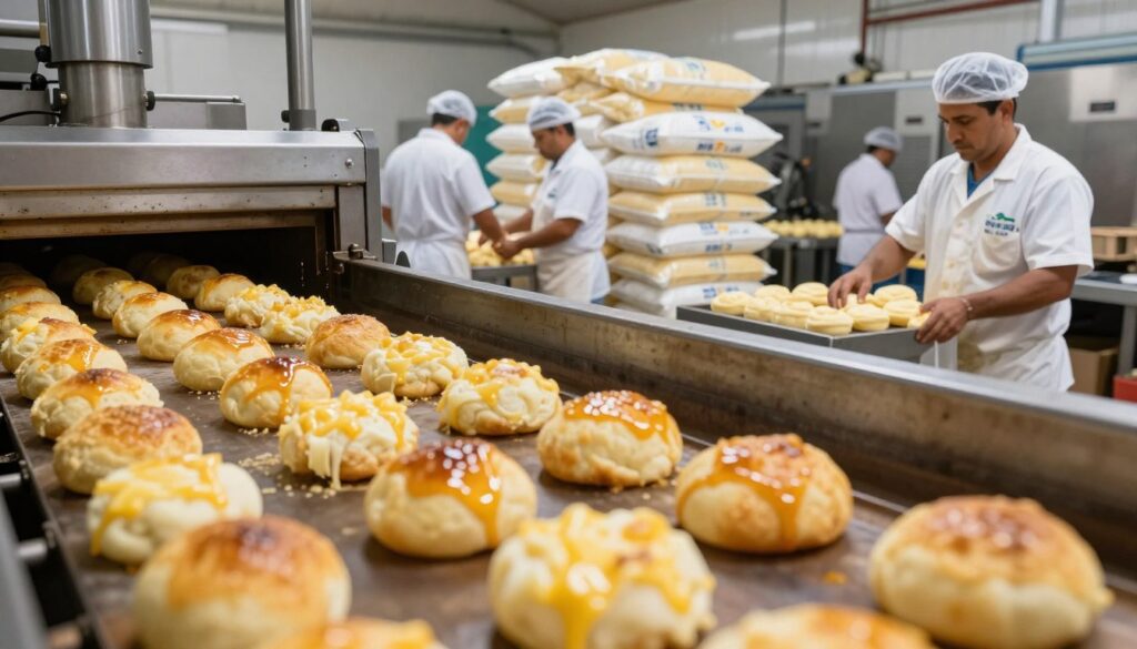 grandes indústrias pão de queijo