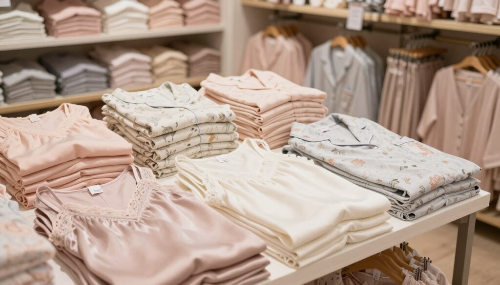 peças de camisolas e roupas de dormir no atacado