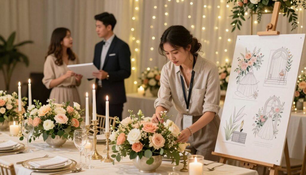 tipos de fornecedores decoração casamento