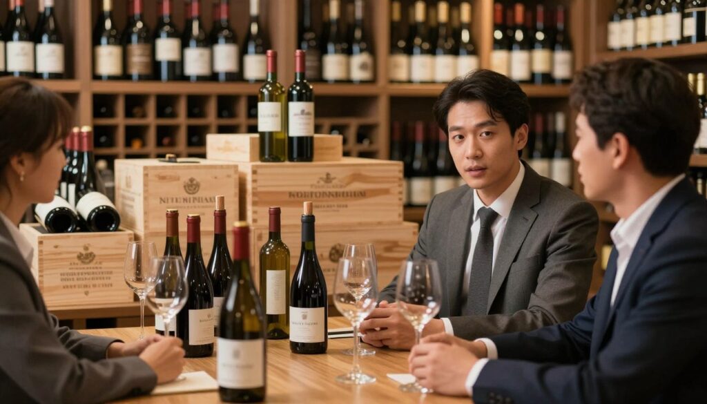 valor da parceria com importador de vinhos
